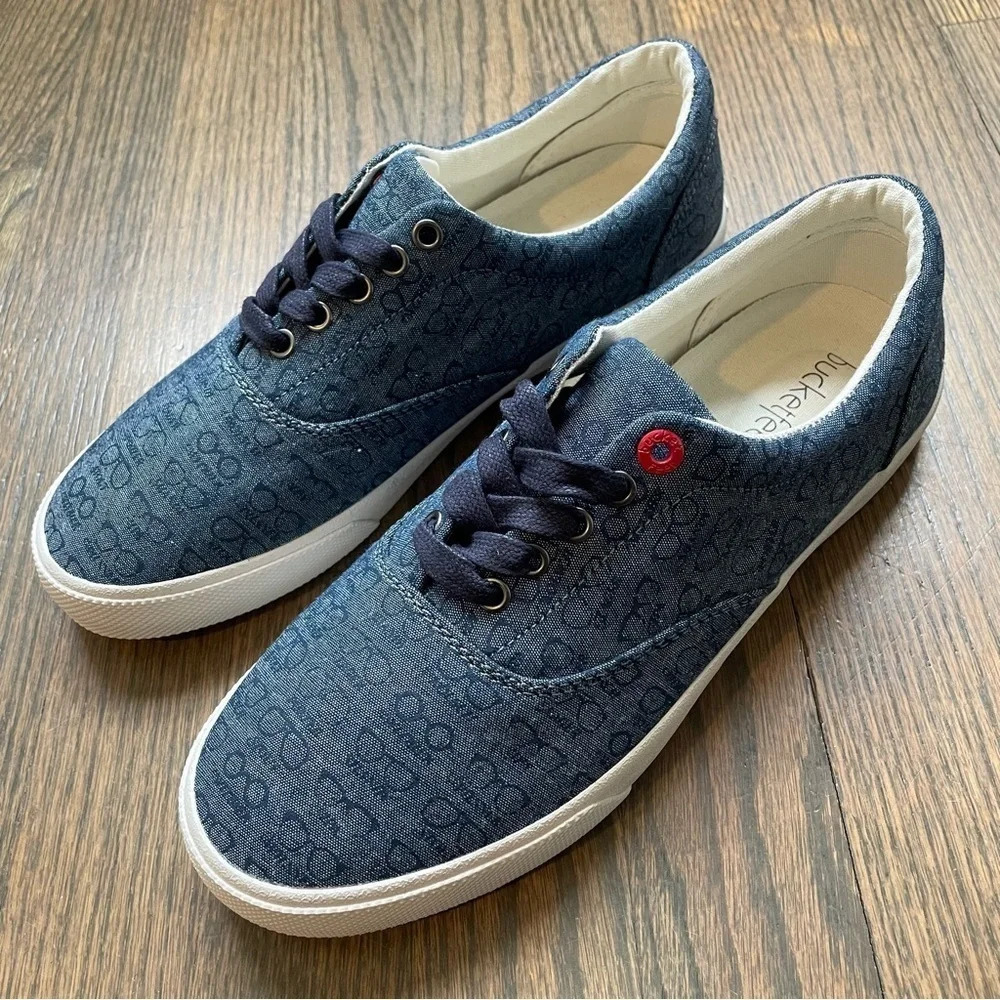 Bucketfeet Beer Goggles Navy “ Glasses” Sneakers size 7